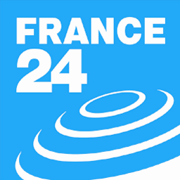 FRANCE 24 TV channel logo - Premium channel available on COTT.TV hotel IPTV system